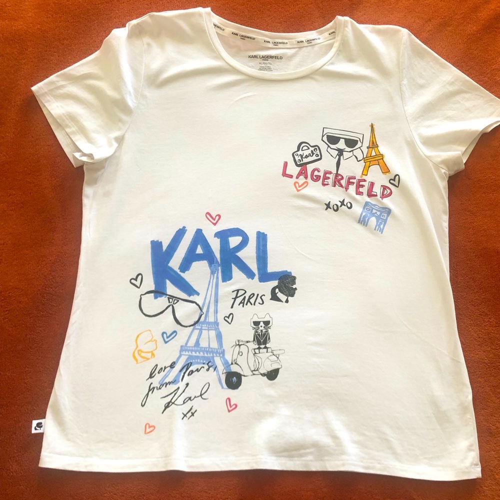 Karl Lagerfeld XL Paris Shirt EUC